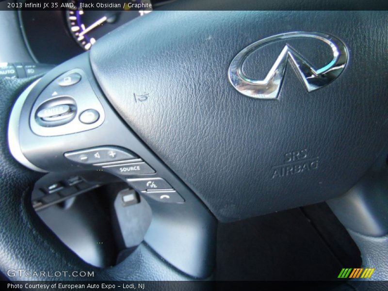 Black Obsidian / Graphite 2013 Infiniti JX 35 AWD