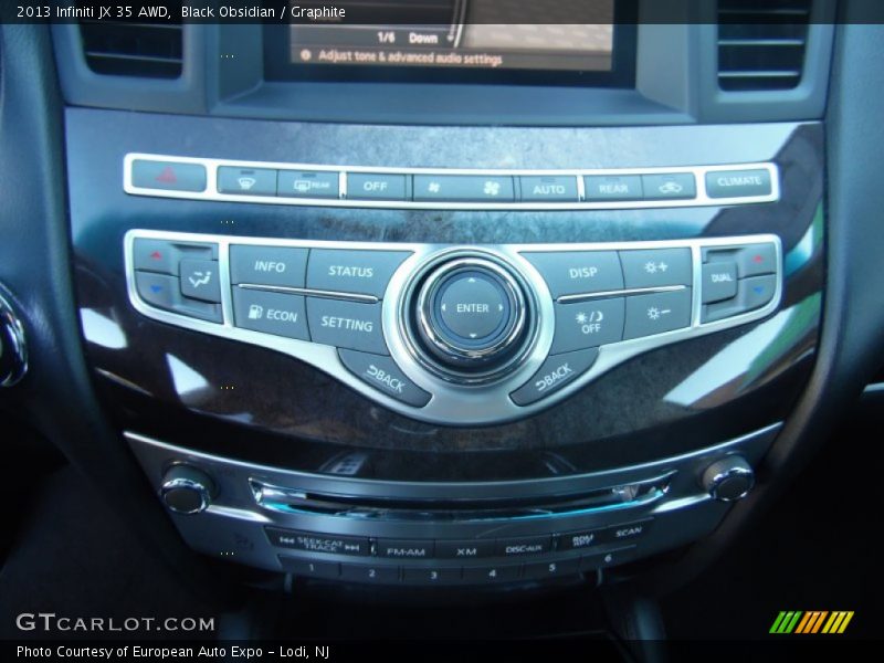 Black Obsidian / Graphite 2013 Infiniti JX 35 AWD