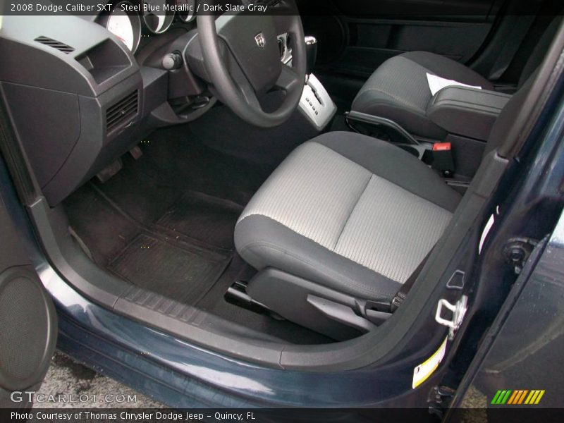 Steel Blue Metallic / Dark Slate Gray 2008 Dodge Caliber SXT