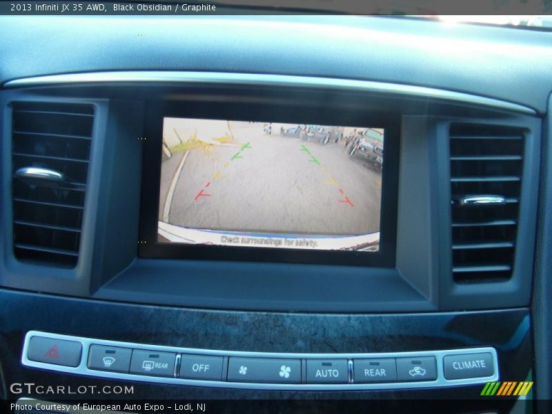 Black Obsidian / Graphite 2013 Infiniti JX 35 AWD