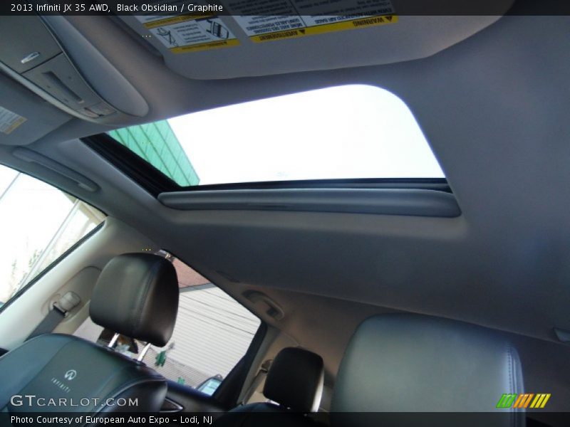 Black Obsidian / Graphite 2013 Infiniti JX 35 AWD