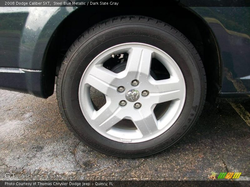 Steel Blue Metallic / Dark Slate Gray 2008 Dodge Caliber SXT