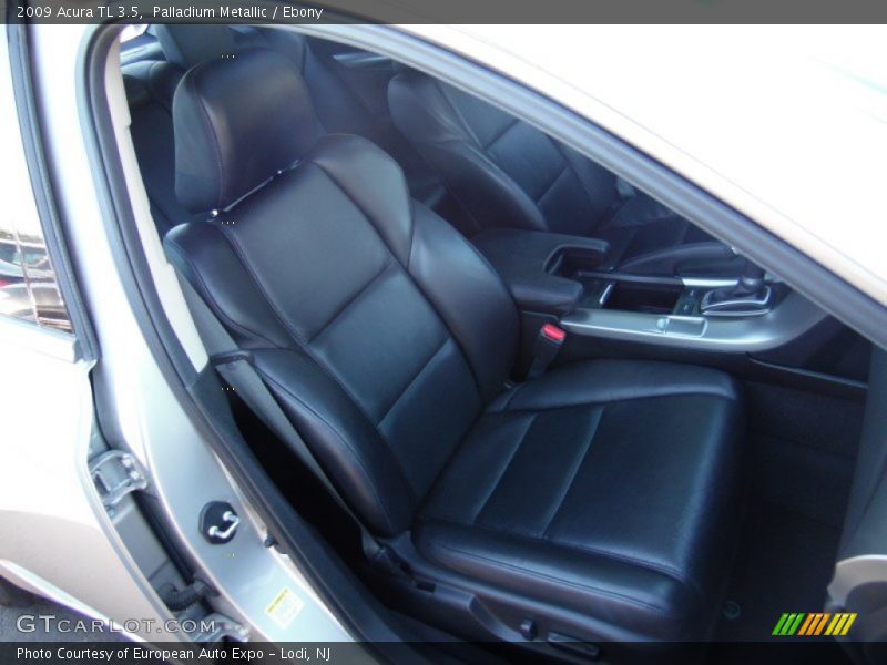 Palladium Metallic / Ebony 2009 Acura TL 3.5