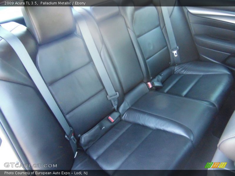 Palladium Metallic / Ebony 2009 Acura TL 3.5