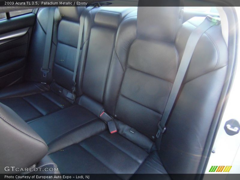 Palladium Metallic / Ebony 2009 Acura TL 3.5