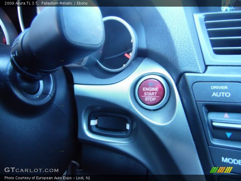 Palladium Metallic / Ebony 2009 Acura TL 3.5