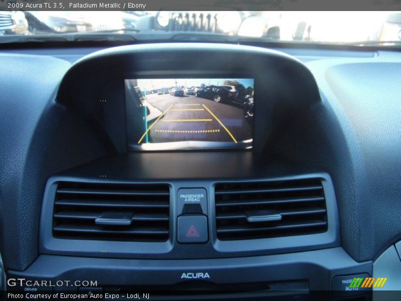 Palladium Metallic / Ebony 2009 Acura TL 3.5