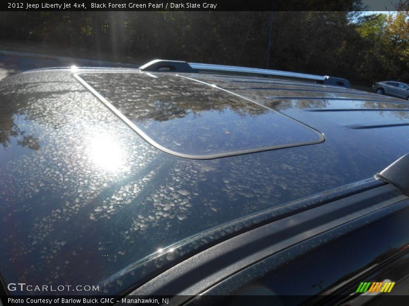 Black Forest Green Pearl / Dark Slate Gray 2012 Jeep Liberty Jet 4x4