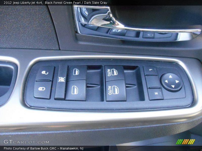 Black Forest Green Pearl / Dark Slate Gray 2012 Jeep Liberty Jet 4x4