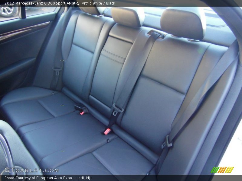 Arctic White / Black 2012 Mercedes-Benz C 300 Sport 4Matic