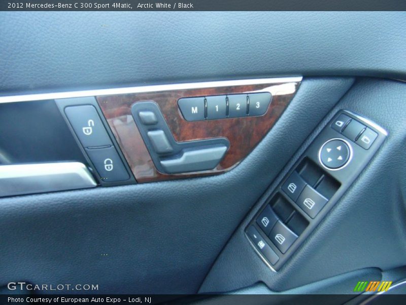Arctic White / Black 2012 Mercedes-Benz C 300 Sport 4Matic