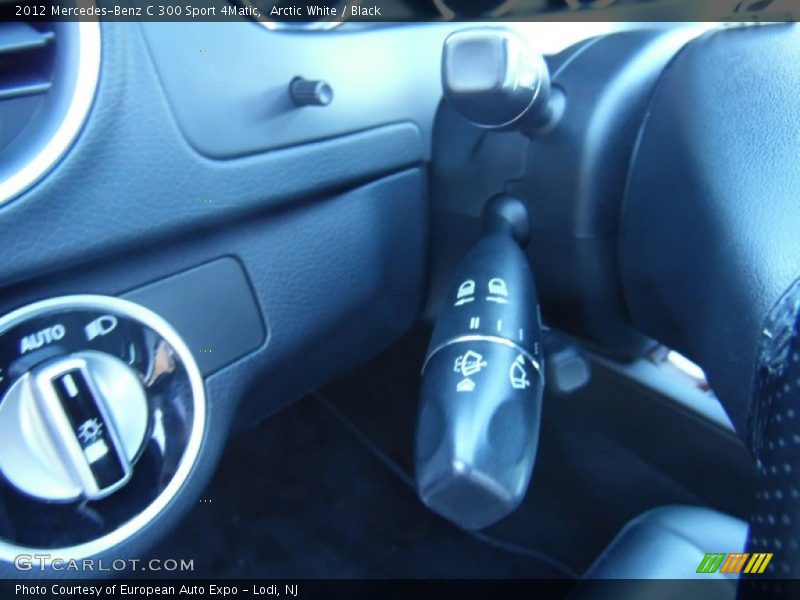 Arctic White / Black 2012 Mercedes-Benz C 300 Sport 4Matic