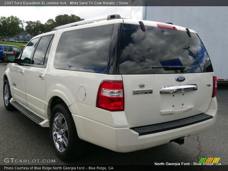 White Sand Tri Coat Metallic / Stone 2007 Ford Expedition EL Limited 4x4