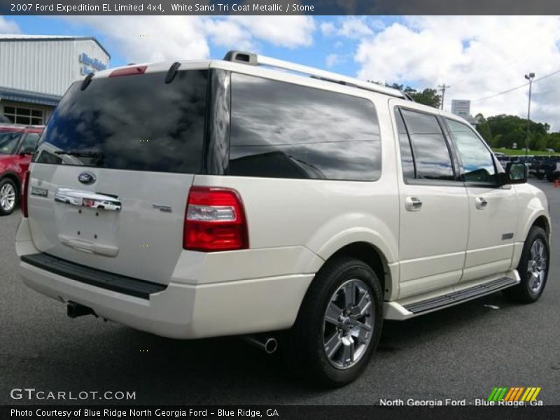 White Sand Tri Coat Metallic / Stone 2007 Ford Expedition EL Limited 4x4