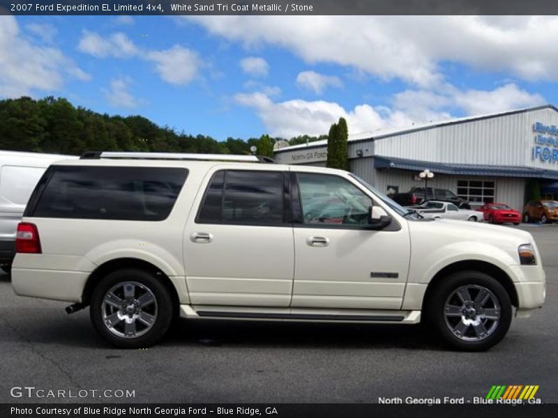 White Sand Tri Coat Metallic / Stone 2007 Ford Expedition EL Limited 4x4