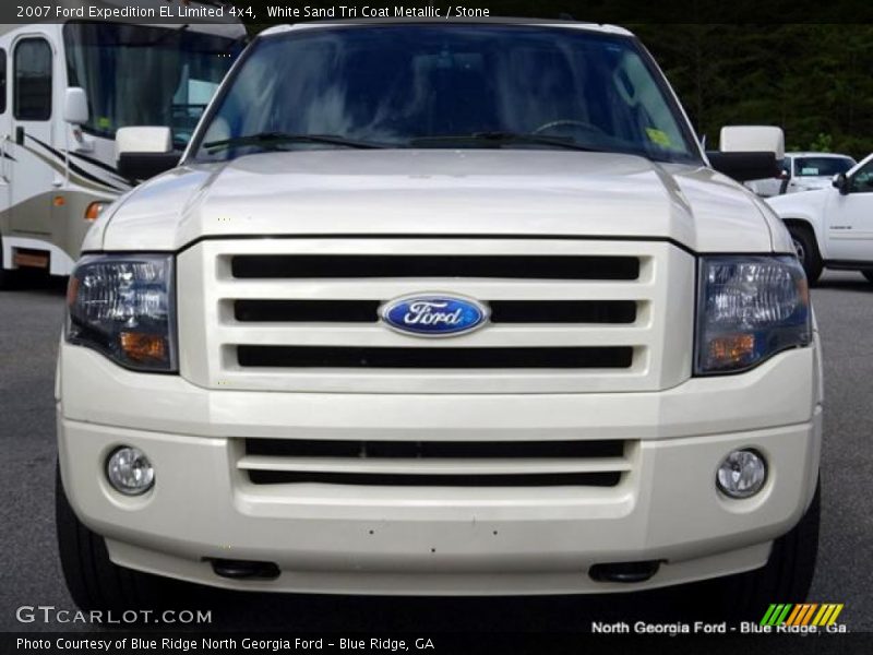 White Sand Tri Coat Metallic / Stone 2007 Ford Expedition EL Limited 4x4