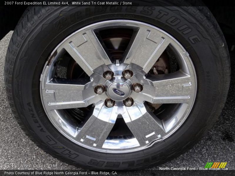 White Sand Tri Coat Metallic / Stone 2007 Ford Expedition EL Limited 4x4