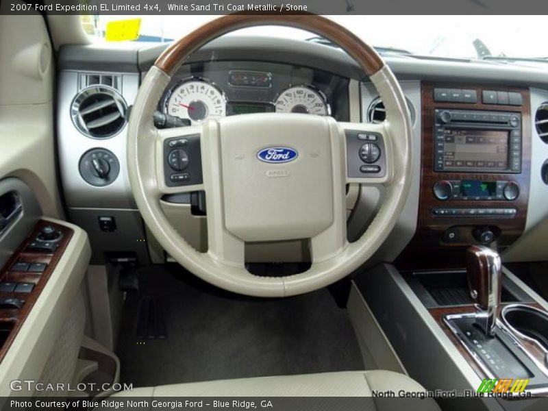 White Sand Tri Coat Metallic / Stone 2007 Ford Expedition EL Limited 4x4