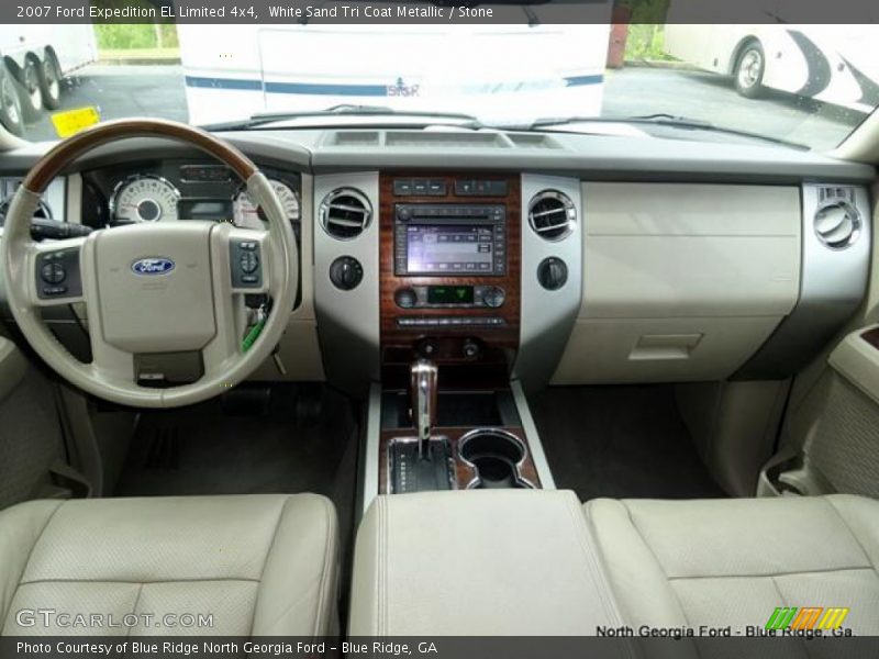 White Sand Tri Coat Metallic / Stone 2007 Ford Expedition EL Limited 4x4