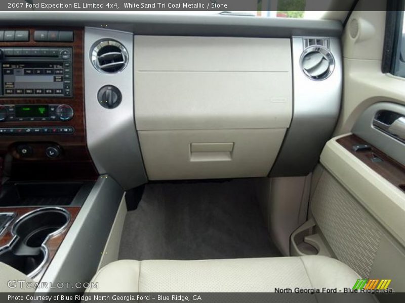 White Sand Tri Coat Metallic / Stone 2007 Ford Expedition EL Limited 4x4
