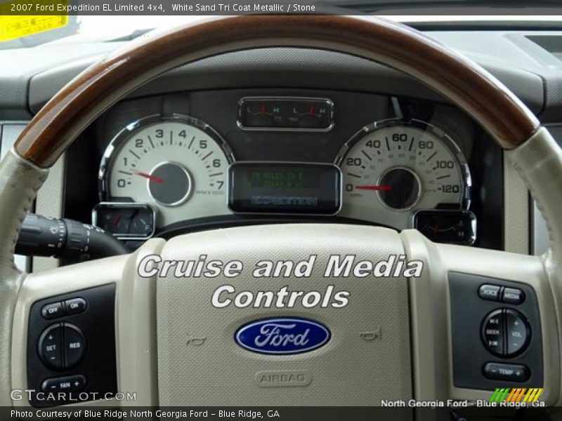 White Sand Tri Coat Metallic / Stone 2007 Ford Expedition EL Limited 4x4
