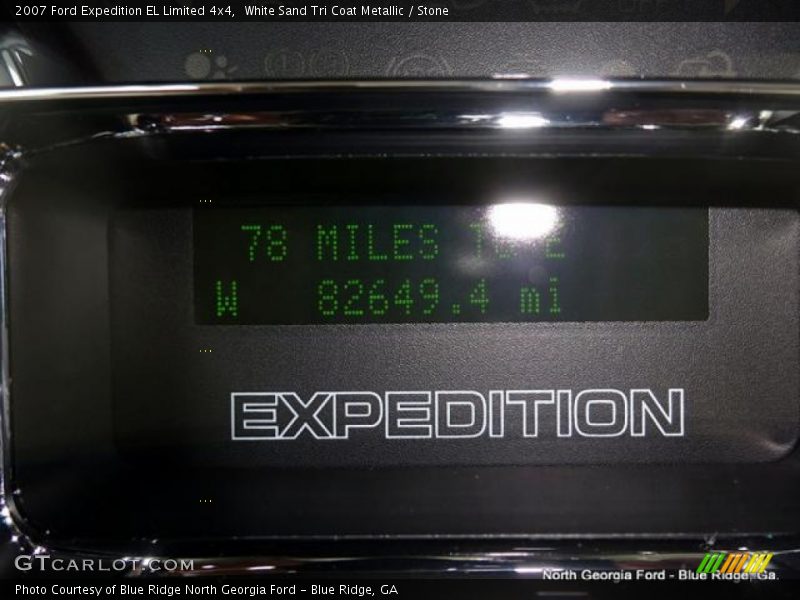 White Sand Tri Coat Metallic / Stone 2007 Ford Expedition EL Limited 4x4