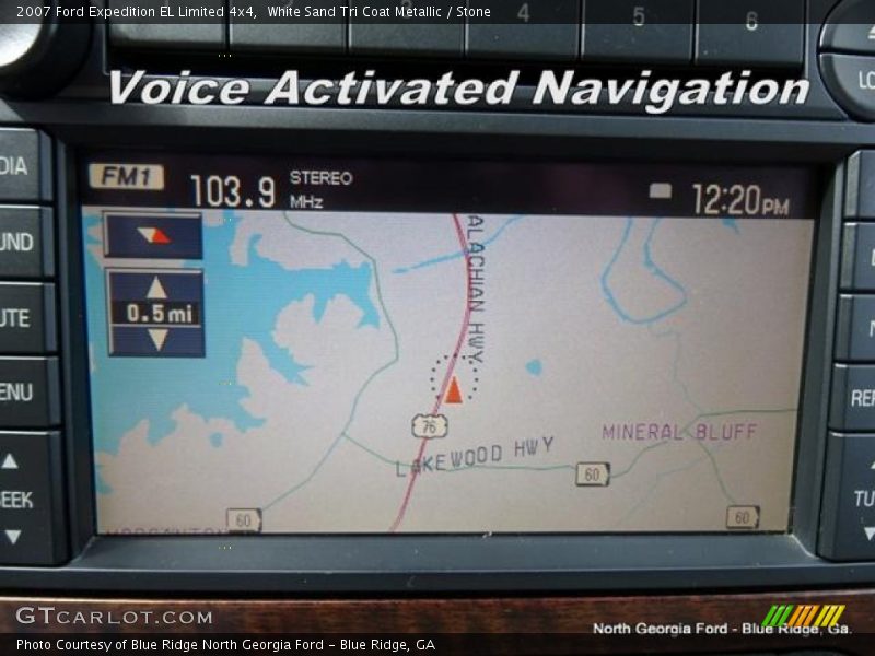 White Sand Tri Coat Metallic / Stone 2007 Ford Expedition EL Limited 4x4