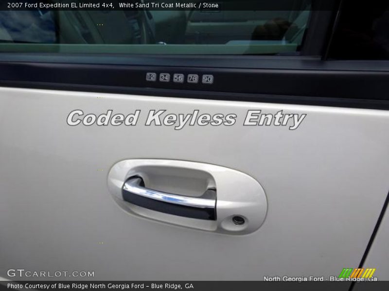 White Sand Tri Coat Metallic / Stone 2007 Ford Expedition EL Limited 4x4