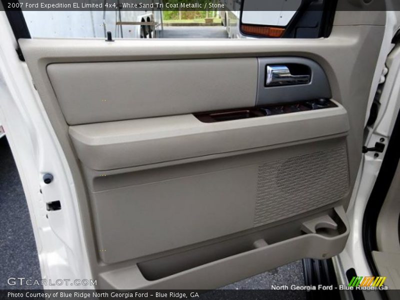 White Sand Tri Coat Metallic / Stone 2007 Ford Expedition EL Limited 4x4