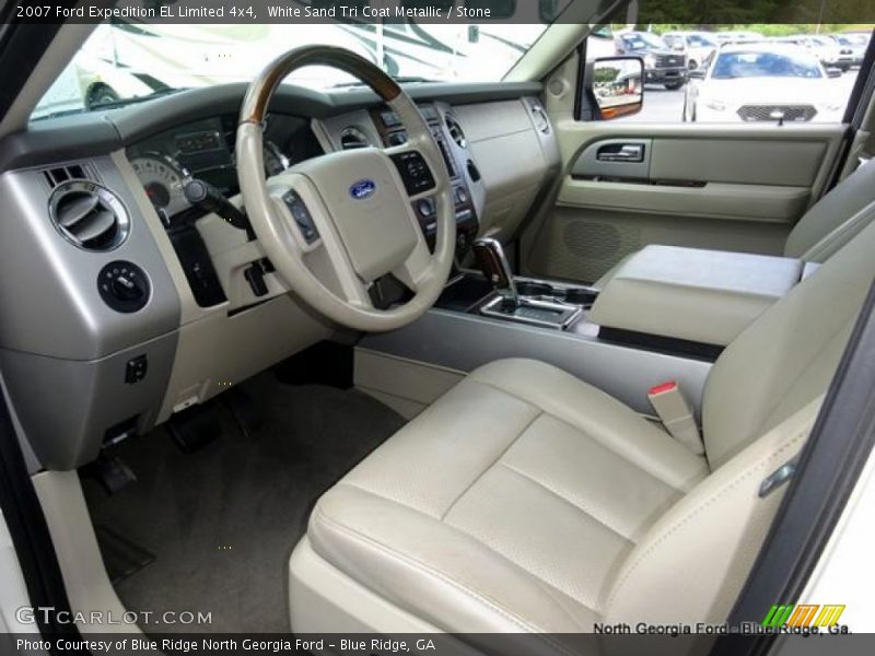 White Sand Tri Coat Metallic / Stone 2007 Ford Expedition EL Limited 4x4