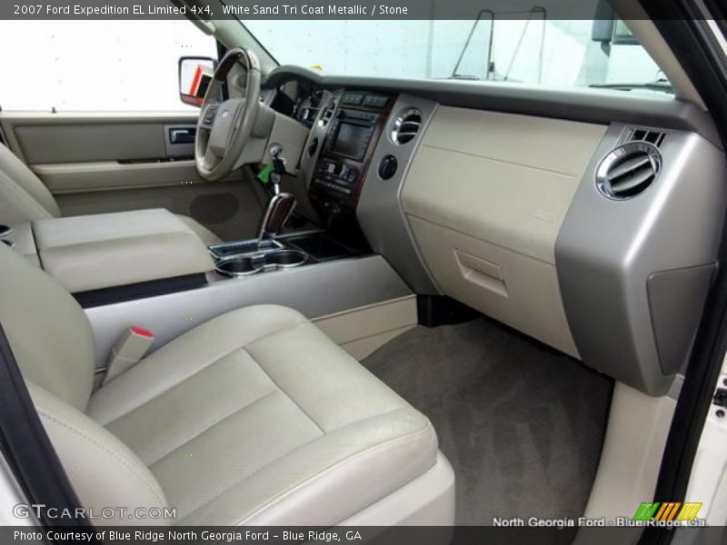White Sand Tri Coat Metallic / Stone 2007 Ford Expedition EL Limited 4x4