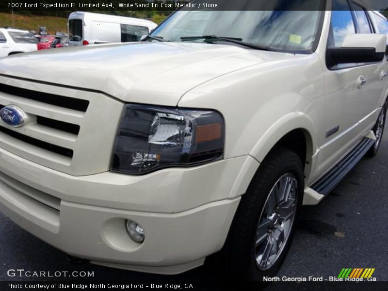 White Sand Tri Coat Metallic / Stone 2007 Ford Expedition EL Limited 4x4