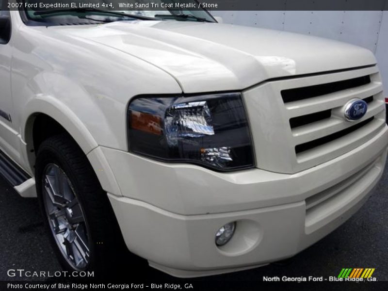 White Sand Tri Coat Metallic / Stone 2007 Ford Expedition EL Limited 4x4
