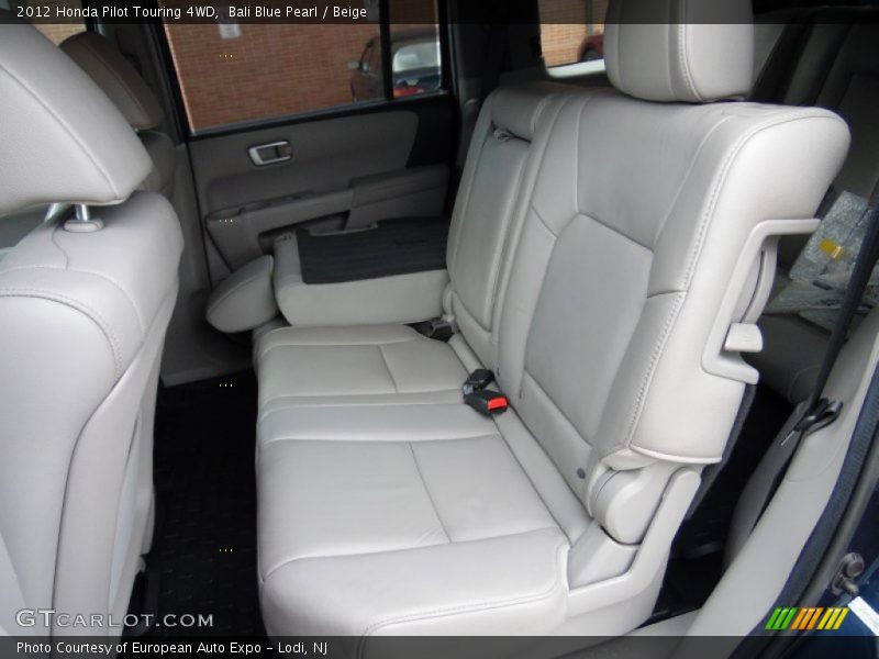 Bali Blue Pearl / Beige 2012 Honda Pilot Touring 4WD