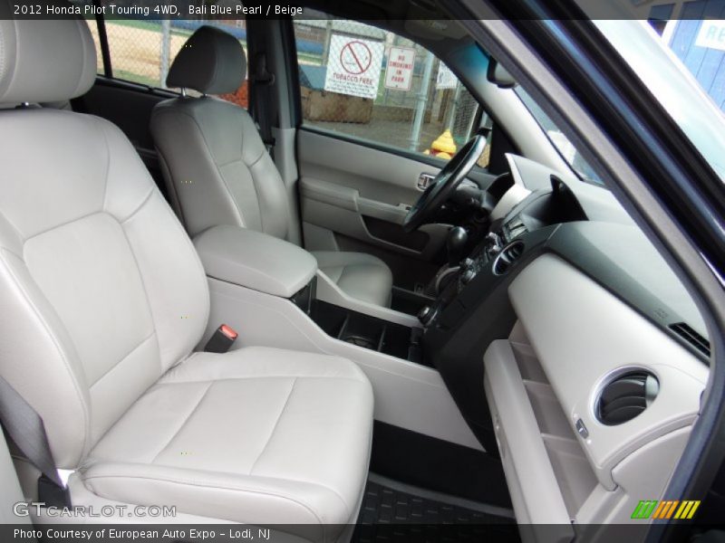 Bali Blue Pearl / Beige 2012 Honda Pilot Touring 4WD