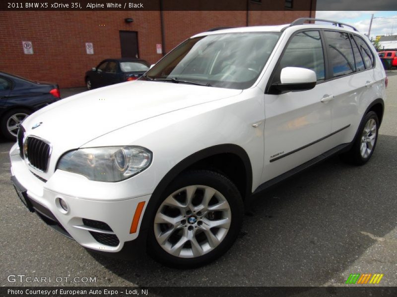 Alpine White / Black 2011 BMW X5 xDrive 35i