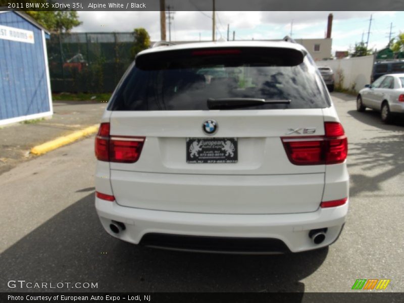 Alpine White / Black 2011 BMW X5 xDrive 35i