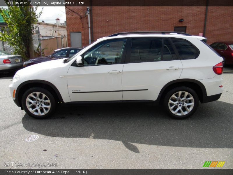 Alpine White / Black 2011 BMW X5 xDrive 35i