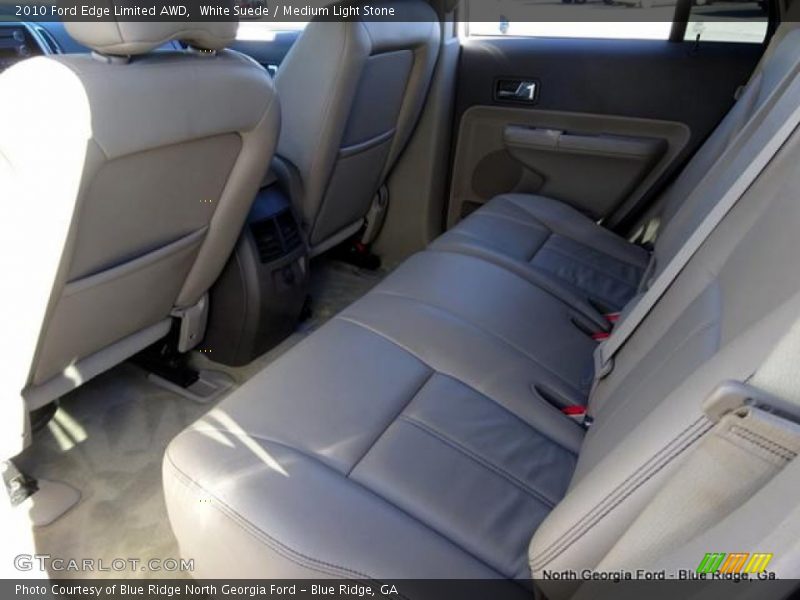 White Suede / Medium Light Stone 2010 Ford Edge Limited AWD