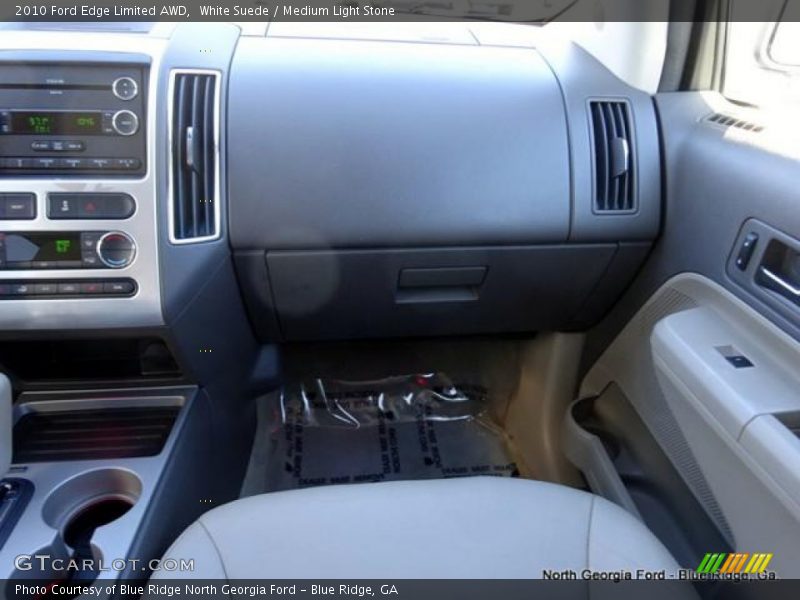 White Suede / Medium Light Stone 2010 Ford Edge Limited AWD