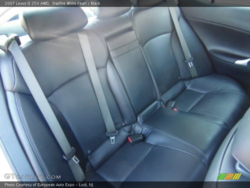 Starfire White Pearl / Black 2007 Lexus IS 250 AWD