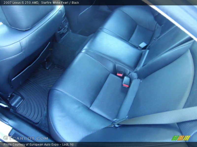 Starfire White Pearl / Black 2007 Lexus IS 250 AWD