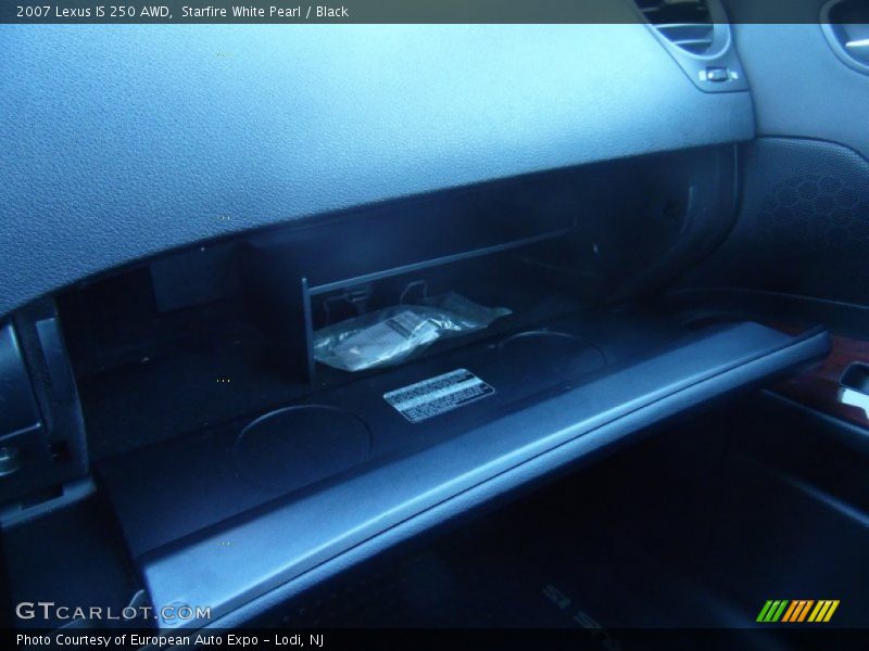 Starfire White Pearl / Black 2007 Lexus IS 250 AWD