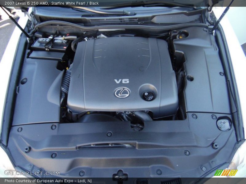 Starfire White Pearl / Black 2007 Lexus IS 250 AWD
