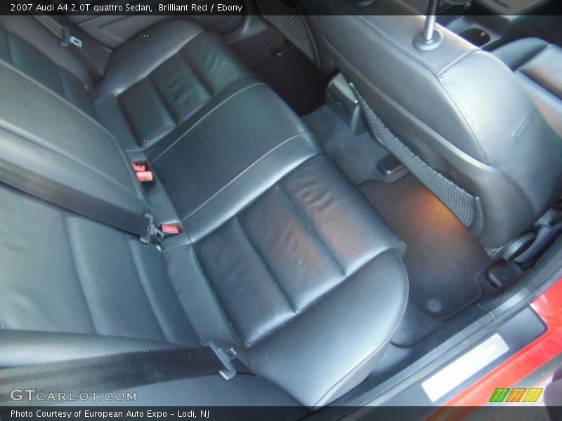 Brilliant Red / Ebony 2007 Audi A4 2.0T quattro Sedan