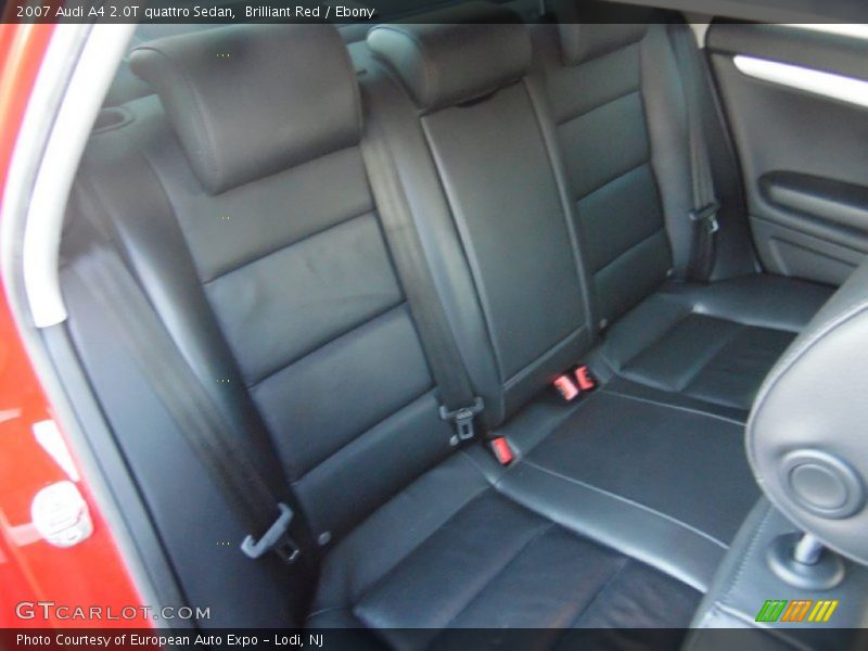 Brilliant Red / Ebony 2007 Audi A4 2.0T quattro Sedan