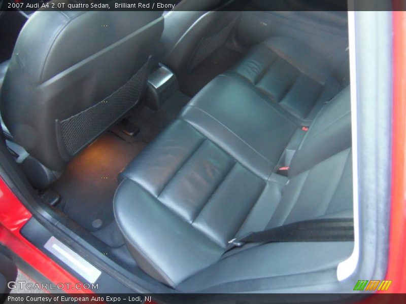 Brilliant Red / Ebony 2007 Audi A4 2.0T quattro Sedan