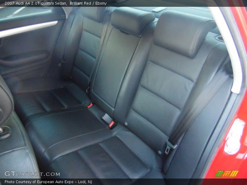 Brilliant Red / Ebony 2007 Audi A4 2.0T quattro Sedan