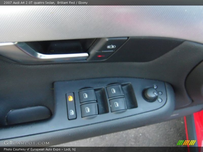 Brilliant Red / Ebony 2007 Audi A4 2.0T quattro Sedan