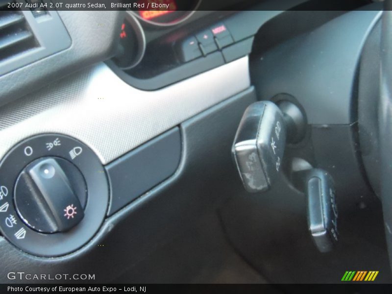 Brilliant Red / Ebony 2007 Audi A4 2.0T quattro Sedan